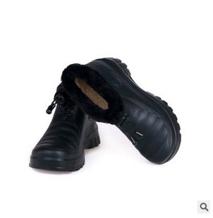 高筒eva轻 男女款 冬天孺子牛防水棉鞋 保暖加厚底雪地靴厨师泡沫鞋