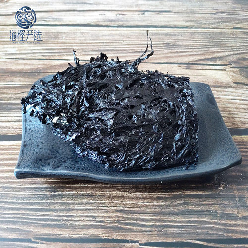 福建霞浦有机头水紫菜特产干货片丝无盐干净无沙野生汤即食小包装 - 封面