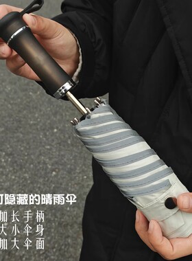可收缩的伞！手柄会隐藏的防晒伞