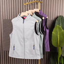 外贸好货秋冬款 立领女士休闲抓绒马夹保暖软壳马甲宽松运动背心