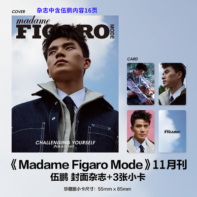 费加罗杂志11月伍鹏封面