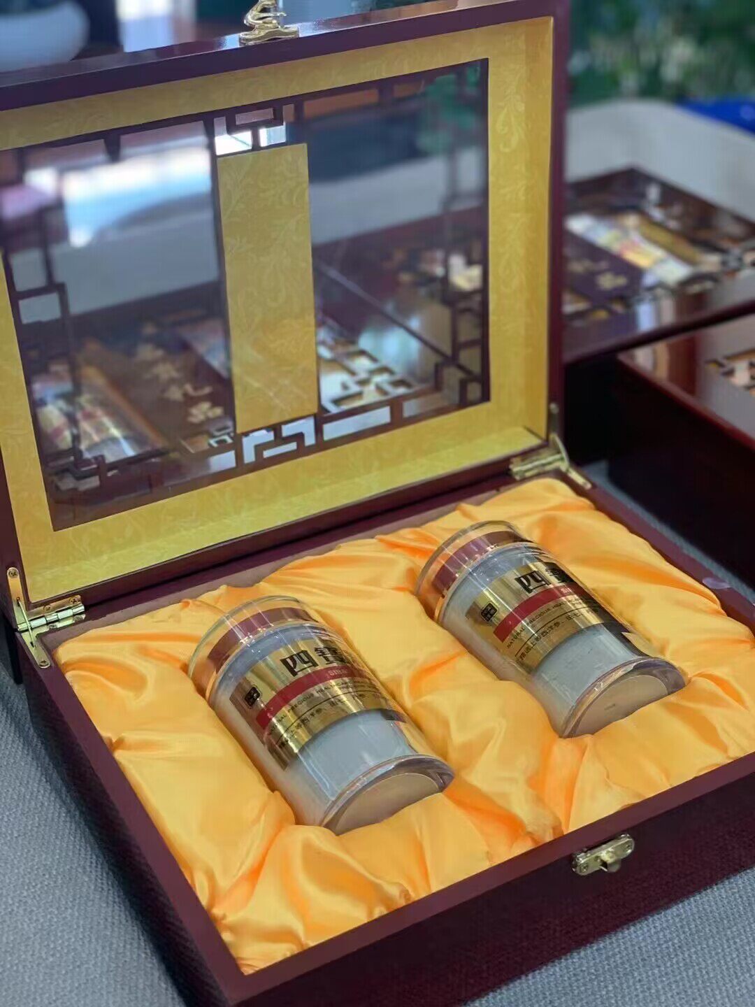 洋参田七石斛丹参粉混合磨粉礼盒