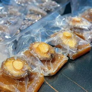 大连黑松露鲍鱼开袋加热即可食用男女老幼可吃 鲍鱼汁捞饭捞面