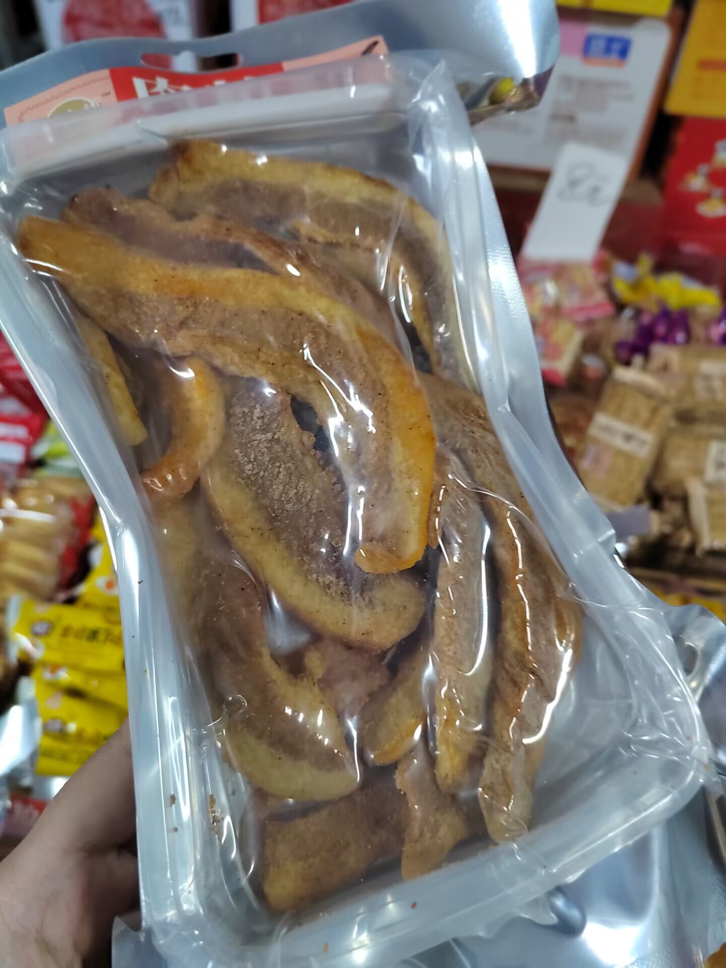闽味通锁鲜装椒盐肉粕打开即食