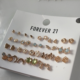 19对耳钉套装 12满29元 包邮