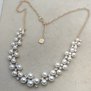 质感珍珠项链 M打标珍珠项链 8.1满29元 包邮