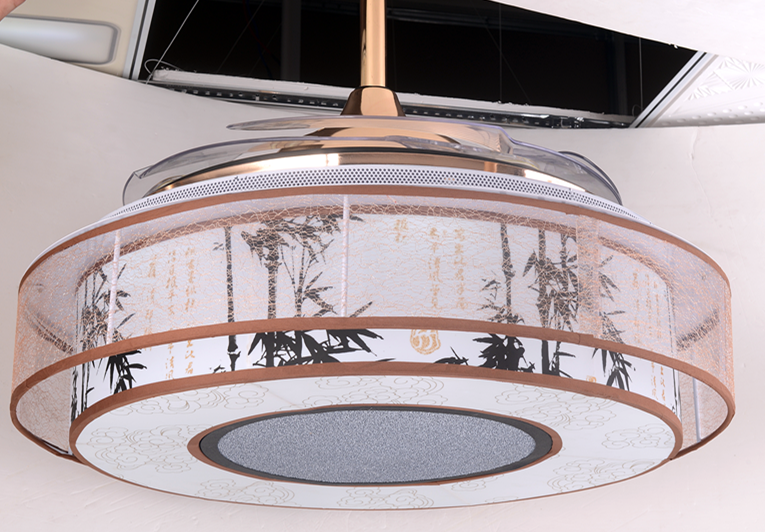 一休哥吸烟灯茶楼空气净化器麻将吊灯棋牌升降餐厅伸缩负离子灯