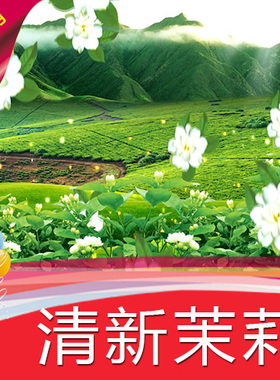 【清新茉莉】花开高清视频素材制作 舞台大屏LED背景节目演艺表演