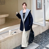 现货-AB面撞色70毛双面斗篷306-AW87-p265-k398，女装毛呢外套，浙宝306