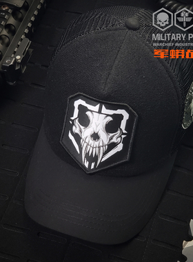 WARCHIEF酋长新品军蟒战斗臂章士气章百搭战术魔术贴章时尚装饰贴