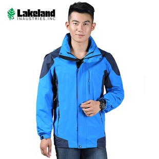 雷克兰秋冬冲锋衣男防水耐磨加厚防寒服户外登山复合面料保暖棉服