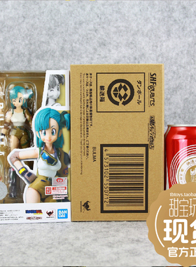 甜宝玩具万代 魂限定 龙珠 SHF 布尔玛 BULMA 机车服手办 现货