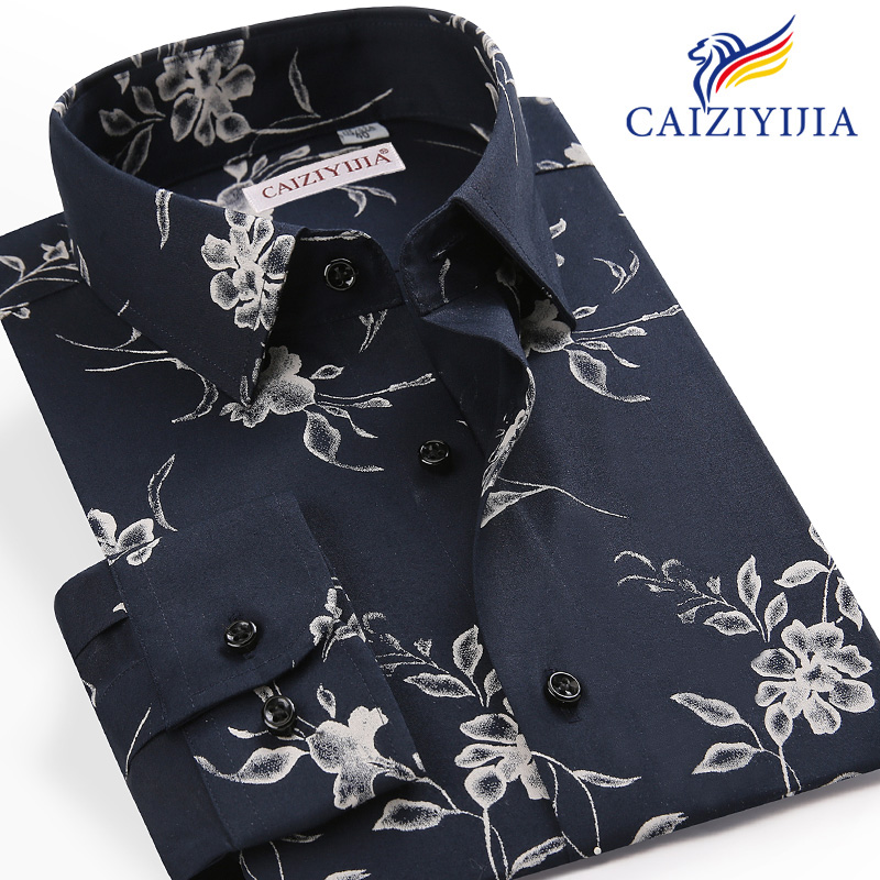 春秋季长袖衬衫商务休闲