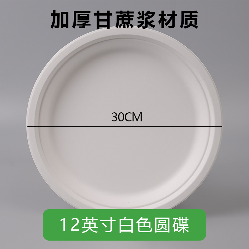 一次性纸盘烧烤餐盘12寸