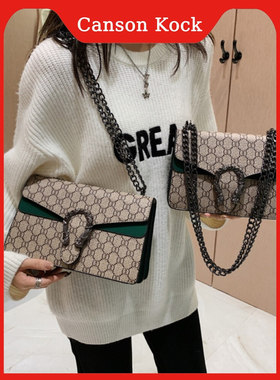 Clean Knоck酒神小包包女2026新款斜跨包小方包百搭单肩手提女包