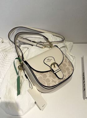 Clean Knоck正品高级感马鞍包小众设计包包女2026新款百搭斜挎包