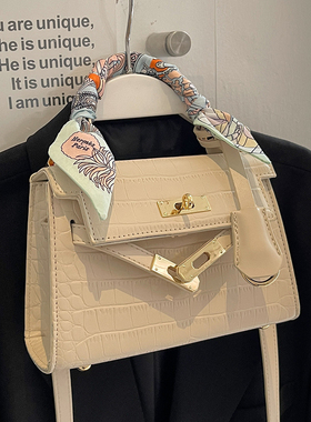 Clean Knоck包包女2026新款时尚女包百搭斜挎包高级感手提凯莉包