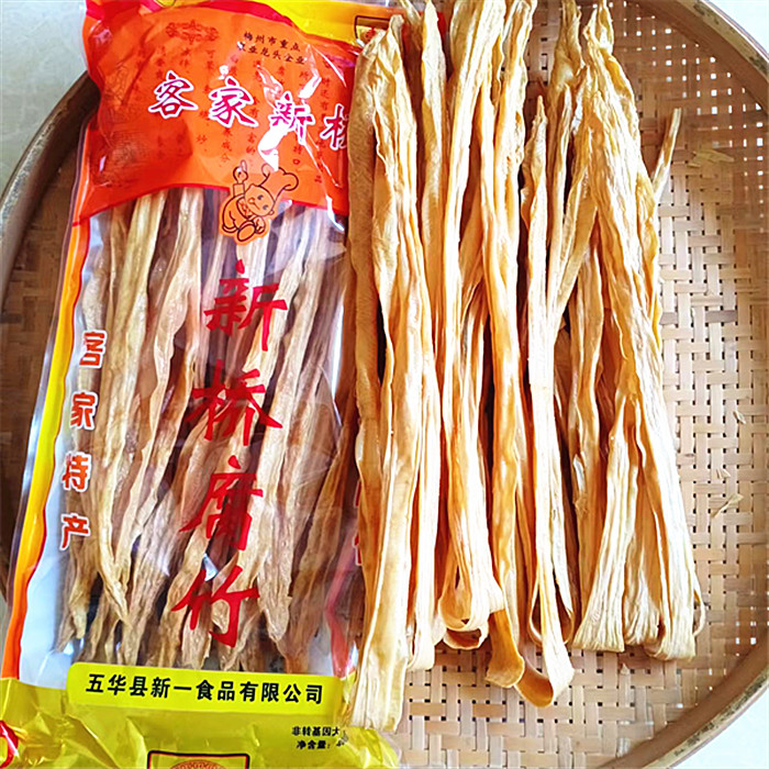 五华腐竹广东梅州客家新桥浆竹