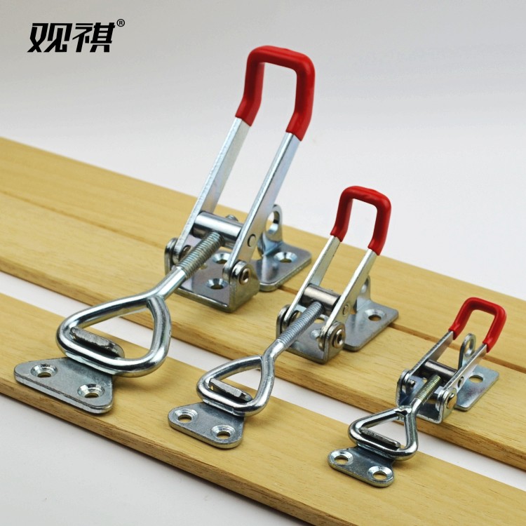 门闩式扣子箱包快速夹具