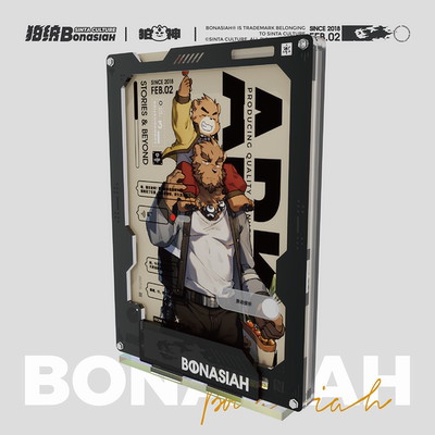 BON|开学季 亚克力多维相框插换组 可爱福瑞FURRY全兽出击