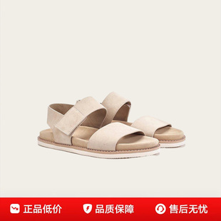 日本品牌LP男士牛皮凉鞋室外休闲罗马鞋潮流凉拖鞋厚底透气沙滩鞋