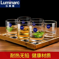Le Meiya Home Glass Cup Milk Cup Sup Plonds Water Darum Transparent Living Room Heat -Устойчивый чашка 6