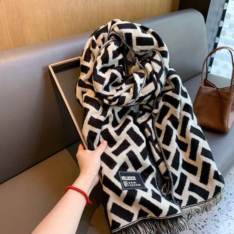 CINSKINS秋冬双面大披肩保暖围巾