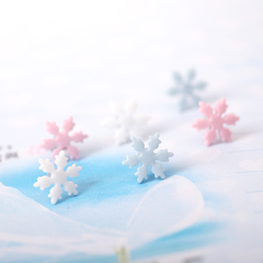 Original hand-made ceramic jewellery Japanese cute little cherry blossom earrings small fresh and cute earrings are hypoallergenic