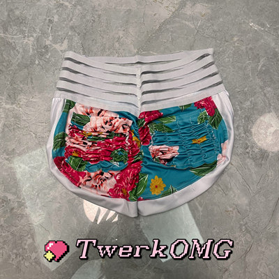 高弹力性感美背健身裤