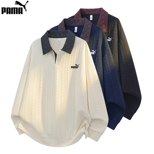 1折专区|奥特莱斯|2025秋冬加绒大码翻领卫衣男士潮流情侣上衣潮