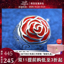 Spot Pandora Pandora Genuine Disney Belle Rose Beaded 791575EN09