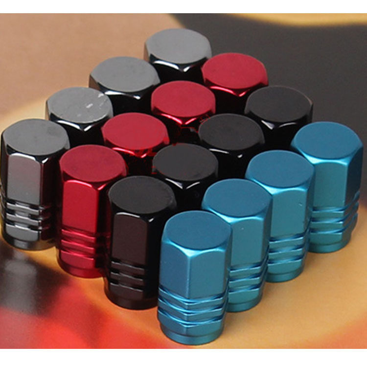 汽车轮胎气门嘴帽金属个性气嘴盖铝合金防爆气门芯盖通用改装用品