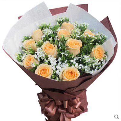 情人节母亲节七夕康乃馨玫瑰大花束海口三亚鲜花同城速递送花上门