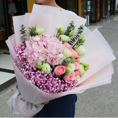 杭州市鲜花店同城速递滨江鲜花配