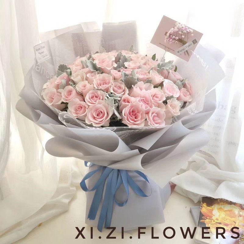 长沙济南鲜花店同城速递玫瑰