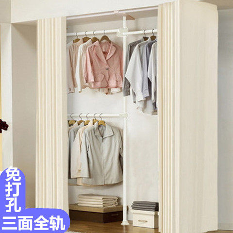 顶天立地落地式衣架衣架薛涛伸缩