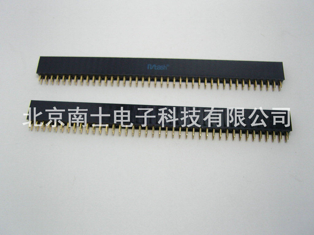 精工南士 镀金2*40P 80PIN双排座 双排母座 插座 间距2.54MM 环保