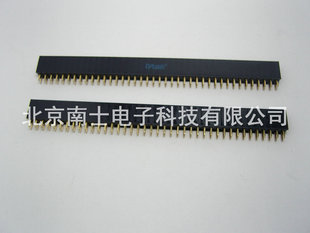 80PIN双排座 40P 双排母座 插座 环保 精工南士 间距2.54MM 镀金2