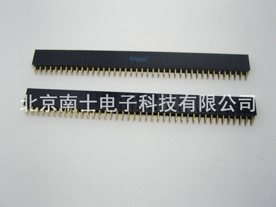 精工南士 镀金2*40P 80PIN双排座 双排母座 插座 间距2.54MM 环保