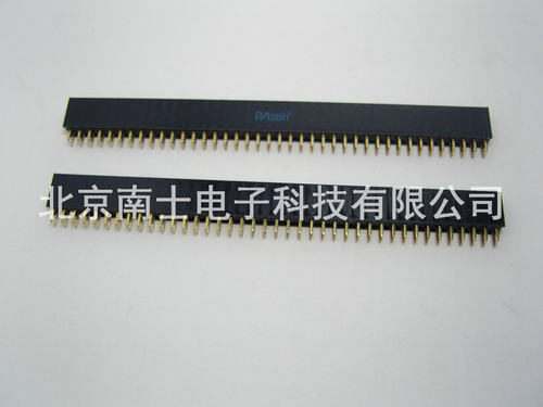 精工南士 镀金2*40P 80PIN双排座 双排母座 插座 间距2.54MM 环保