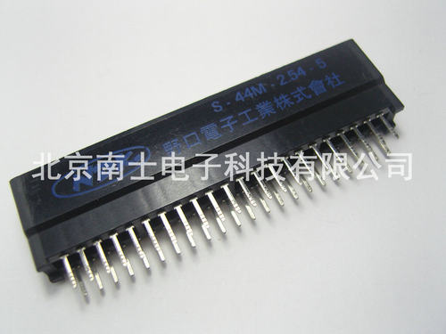 NDK 野口总线 2*22 44P 金手指 PBC线路板插槽 S-44M-2.54-5 无耳