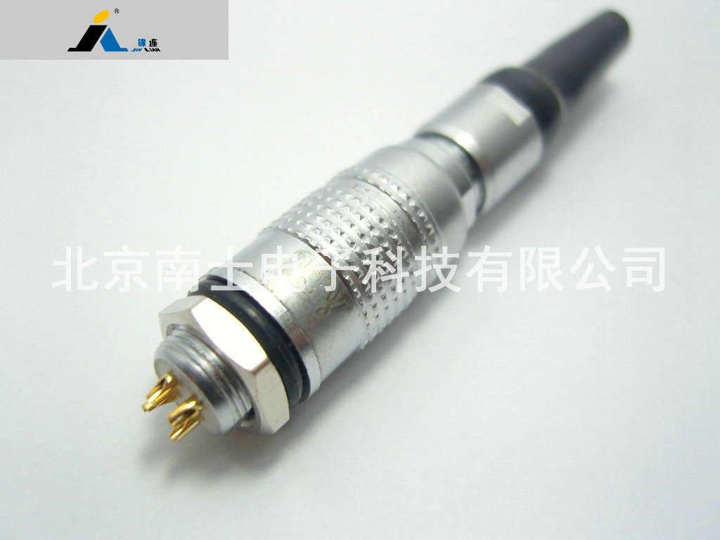 JINLIAN 锦连 航空插头插座YC8-4芯 开孔8MM推拉式快速插拔连接器