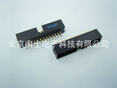 DC3 26P 镀金 精工南士 直针 简易牛角ISP接口JTAG插座2.54mm间距