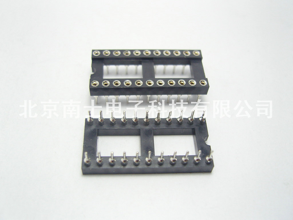 nextron 正凌 22P 圆孔 IC座 DIP22 直插 芯片底座 集成电路插座