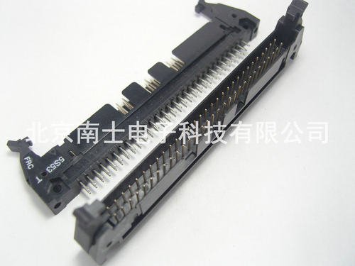 FRC DC2-60P 直脚 直针 ISP接口 JTAG 牛角插座2.54mm间距 三缺口