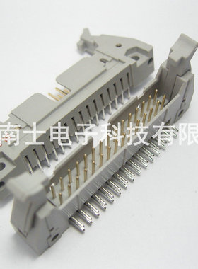 DDK DC2-30P Pin 弯脚 ISP接头 JTAG 牛角插座 2.54mm间距 灰色