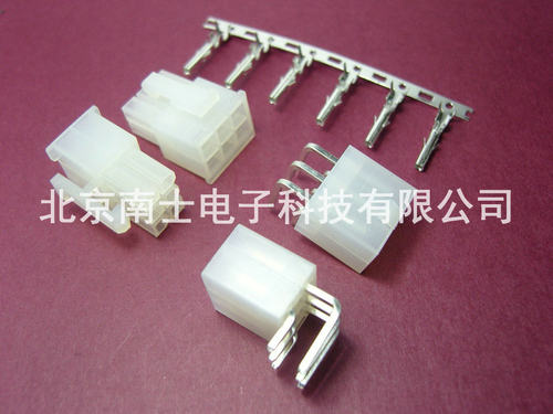 优质 5569/5557 6P 弯针座 双排接插件 接线端子 4.2MM连接器