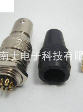 MINSOO 敏烁 YC12 8芯 航空插头 航空插座 12mm 精密 快速插拔