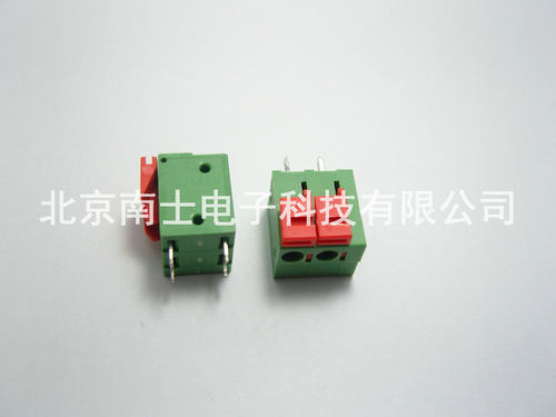 PCB接线端子 WJ/KF142V 2P 弹簧式免螺丝式 间距5.08MM可任意拼接