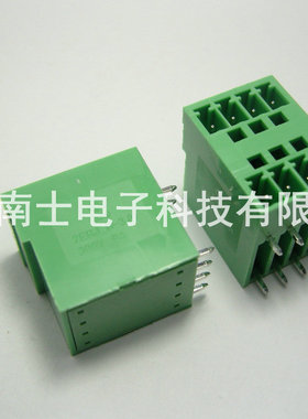 日精 2ERJRH-8P 2*4 接线端子 间距3.81MM 300V/8A KF2EDGRH 双层